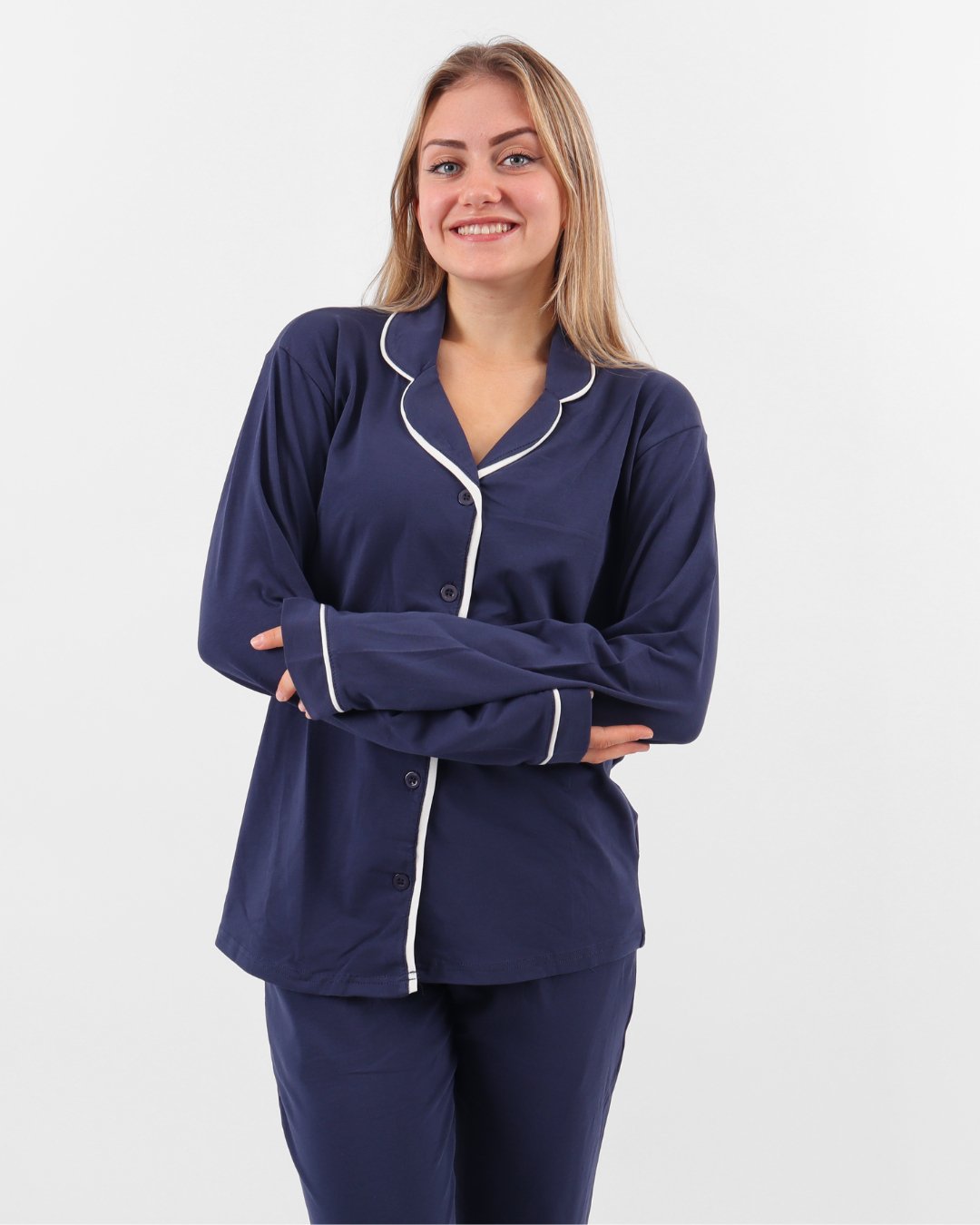 Navy Blue Pyjamas - Cozee